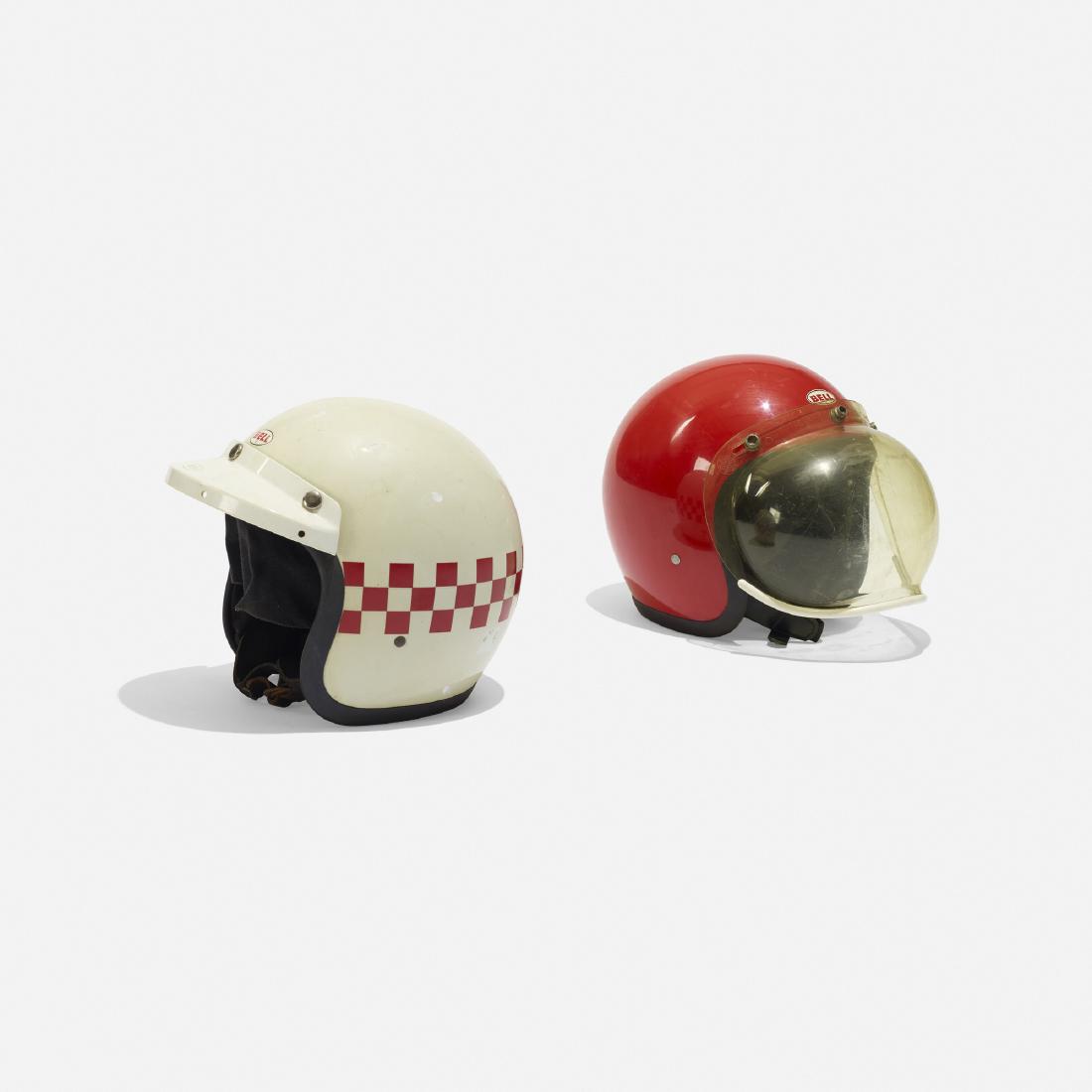Bell, motorcycle helmets, set of two (1 of 3)