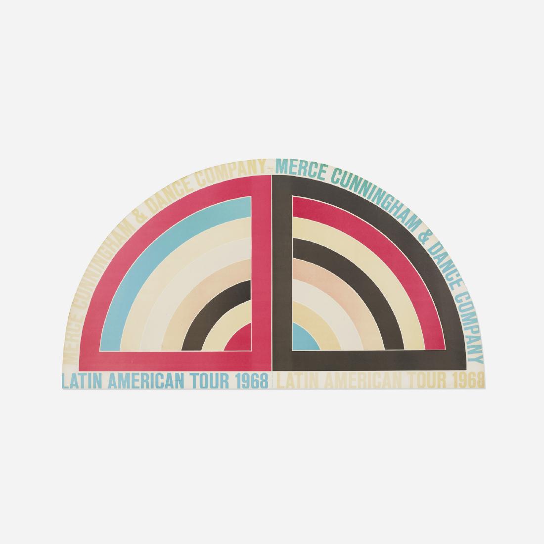 Frank Stella, Merce Cunningham & Dance Company poster (1 of 1)