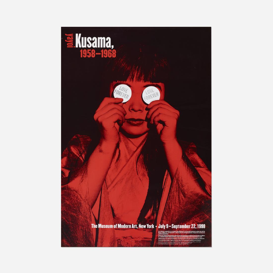 Yayoi Kusama exhibition poster (1 of 1)