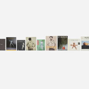 Philippe Starck monographs, twelve: Philippe Starck monographs, twelve Provenance: Collection of Michael and Gabrielle Boyd Complete Lot Details Starck in Wien Oswald Oberhuber, Hochschule fur angewandte Kunst i