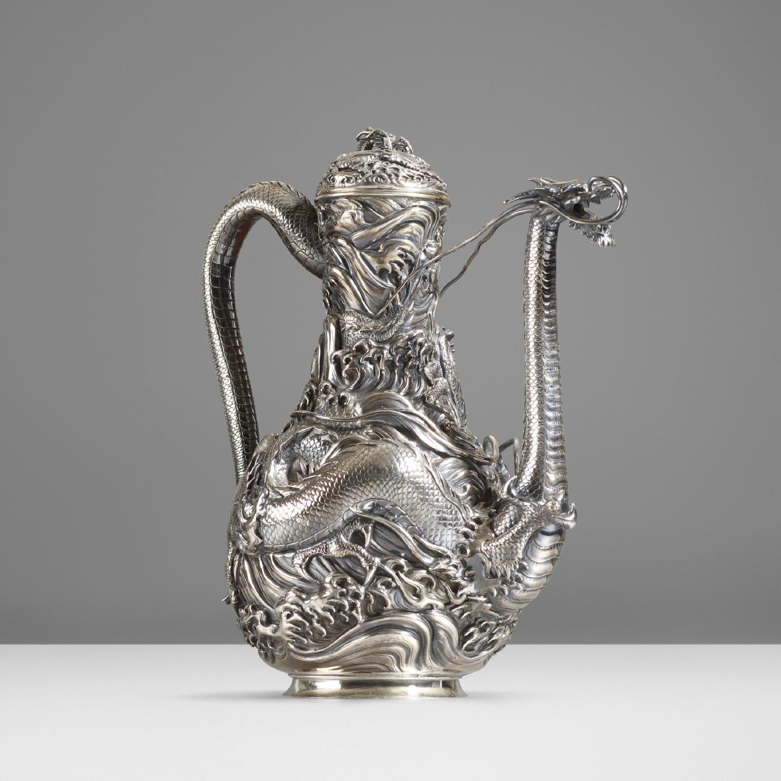 Japanese, Dragon coffee pot (1 of 1)