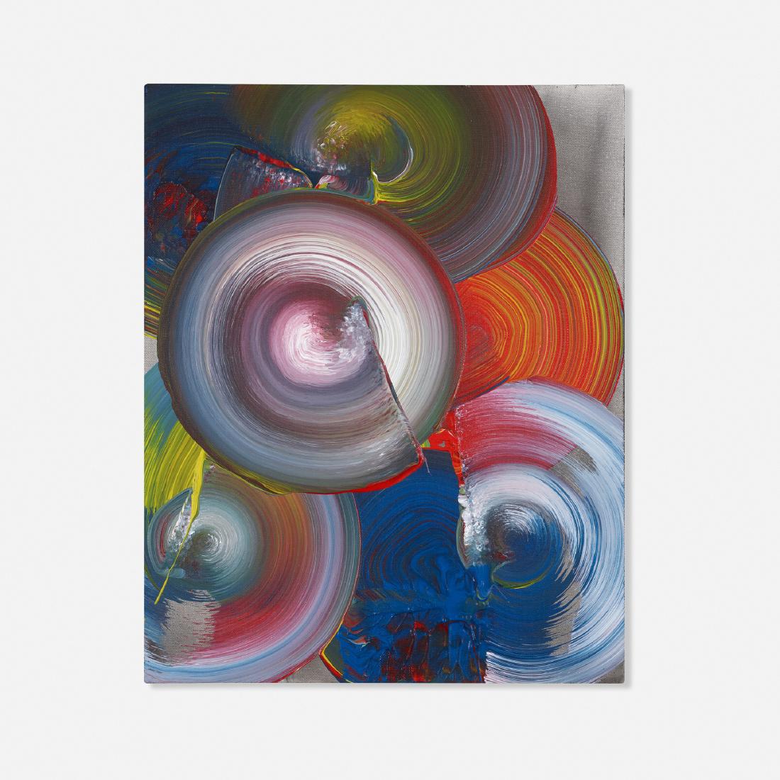 Ed Moses, Foghorn #8: Ed Moses Foghorn #8 2017acrylic on canvas20 h × 16 w in (51 × 41 cm) Signed, titled and dated to verso 'E Moses Foghorn #8 2017'. Provenance: William Turner Ga