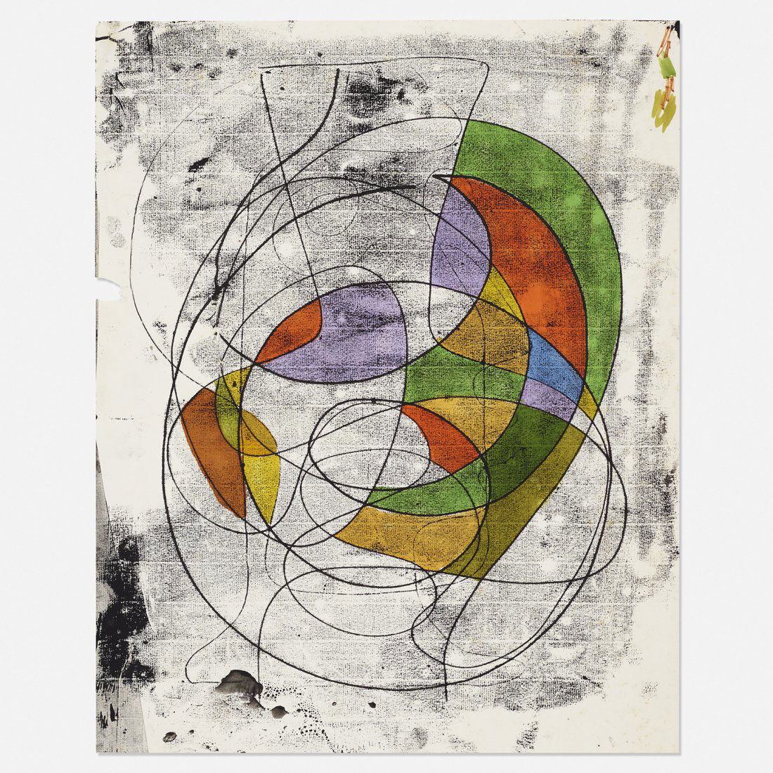 Charles Pollock, Untitled: Charles Pollock Untitled USA, c. 1975ink on paper19.75 h × 16 w in (50 × 41 cm) Provenance: Collection of Charles and Maud Pollock