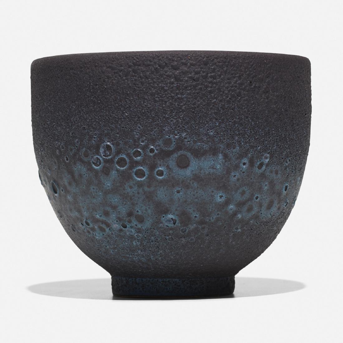 Edwin and Mary Scheier, vessel: Edwin and Mary Scheier vessel USA, c. 1965glazed stoneware5.25 h × 6.25 dia in (13 × 16 cm) Incised signature to underside: [Scheier].