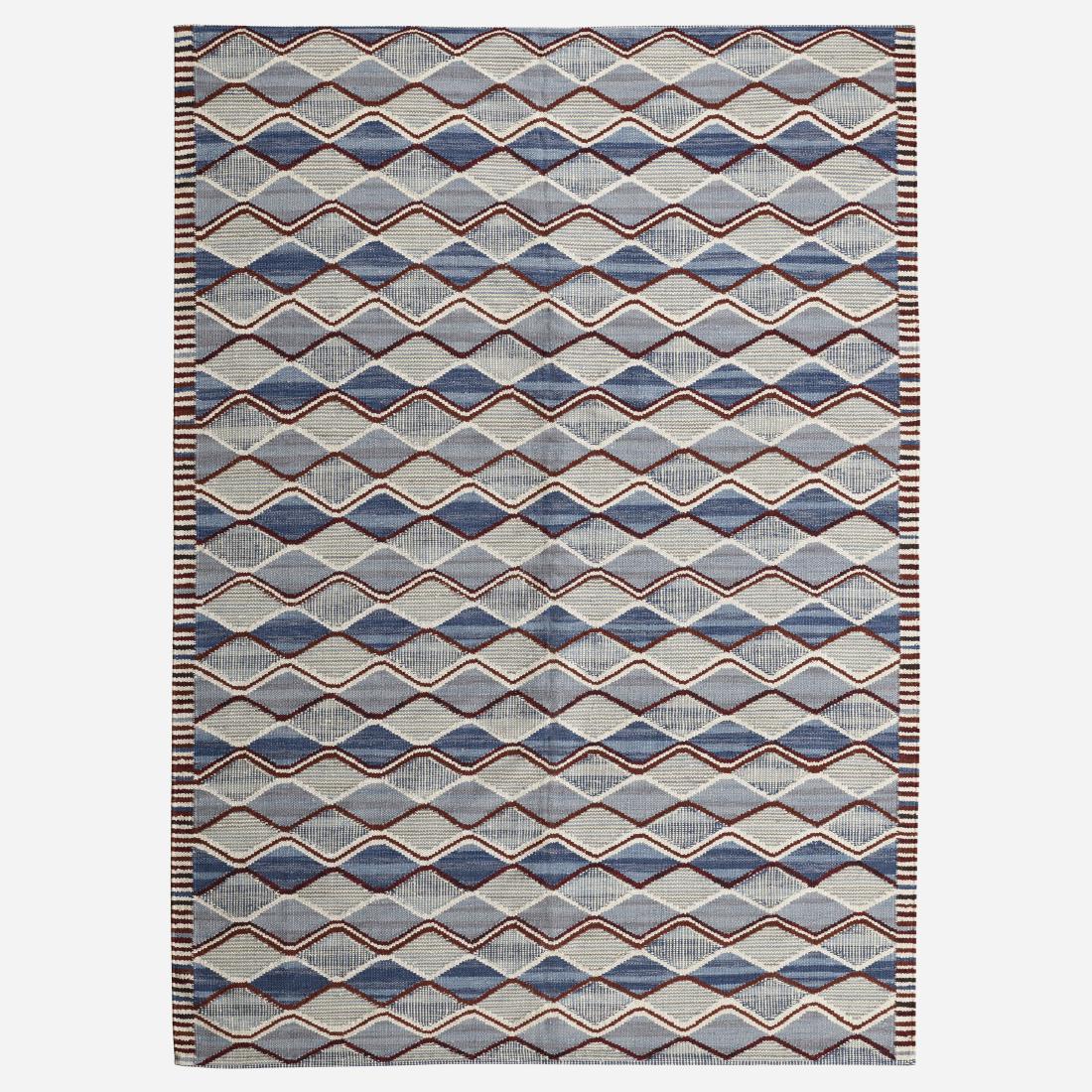 Swedish, flatweave carpet