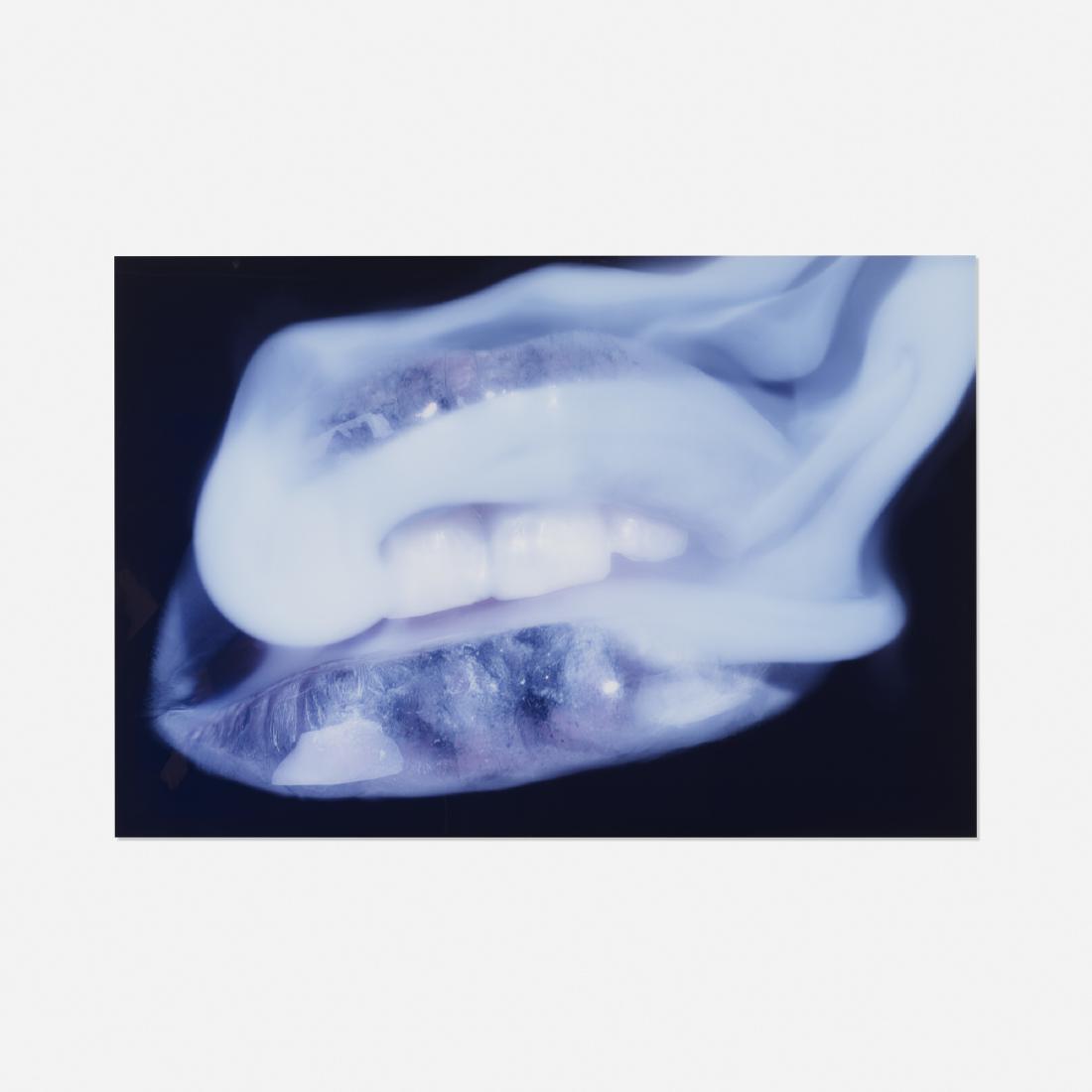 Miles Aldridge, Lip Synch #3: Miles Aldridge Lip Synch #3 2001Diasec mounted Lambda print on aluminum40.25 h × 59.5 w in (102 × 151 cm) Signed on studio label to verso 'Miles Aldridge'. This work is number 2 from