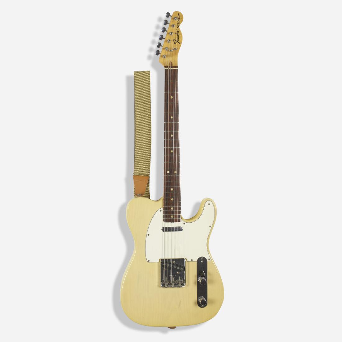 Fender, 1974/75 Telecaster electric guitar: Fender 1974/75 Telecaster electric guitar 1974/75 lacquered wood, maple, rosewood, steel, plastic, chrome-plated steel 12.5 w × 2.5 d × 39 h in (32 × 6 × 99 cm) Serial numbe