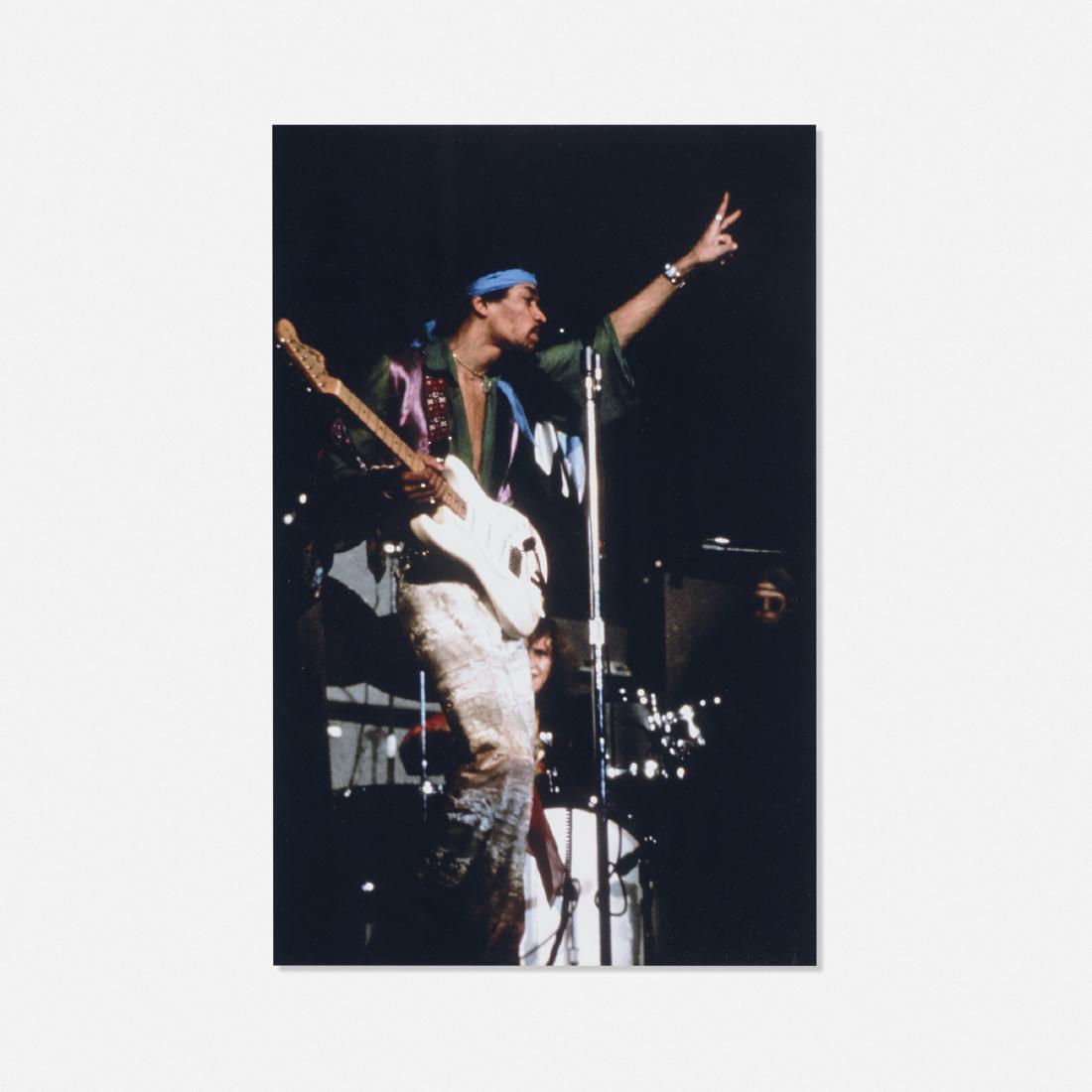 Herbert Wheeler Worthington, Jimi Hendrix: Herbert Wheeler Worthington Jimi Hendrix USA, c. 1965 / printed laterc-print12 h × 8 w in (30 × 20 cm) Signed to lower edge of mat ‘Herbert Wheeler'.