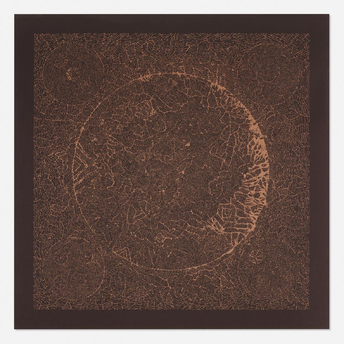 Bruce Conner, Untitled (from the Mandala series): Bruce Conner Untitled (from the Mandala series) c. 1965lithograph on paper17 h × 17 w in (43 × 43 cm) Sheet measures: 19.5 h x 19.5 w inches. Signed to lower right 'Conner'.