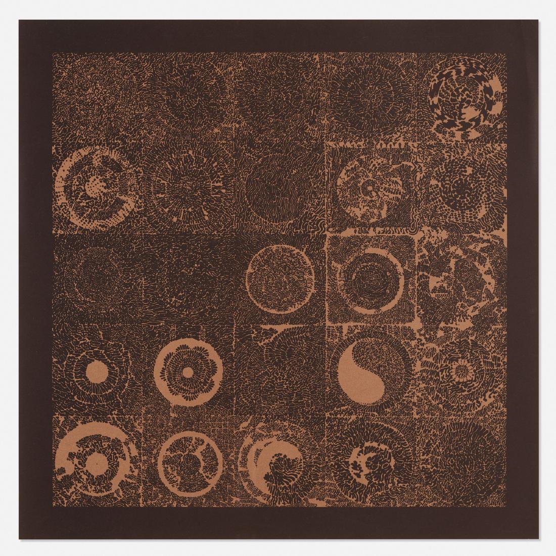 Bruce Conner, Untitled (from the Mandala series): Bruce Conner Untitled (from the Mandala series) c. 1965lithograph on paper17 h × 17 w in (43 × 43 cm) Sheet measures: 19.5 h x 19.5 w inches. Signed to lower right ‘Conner'.