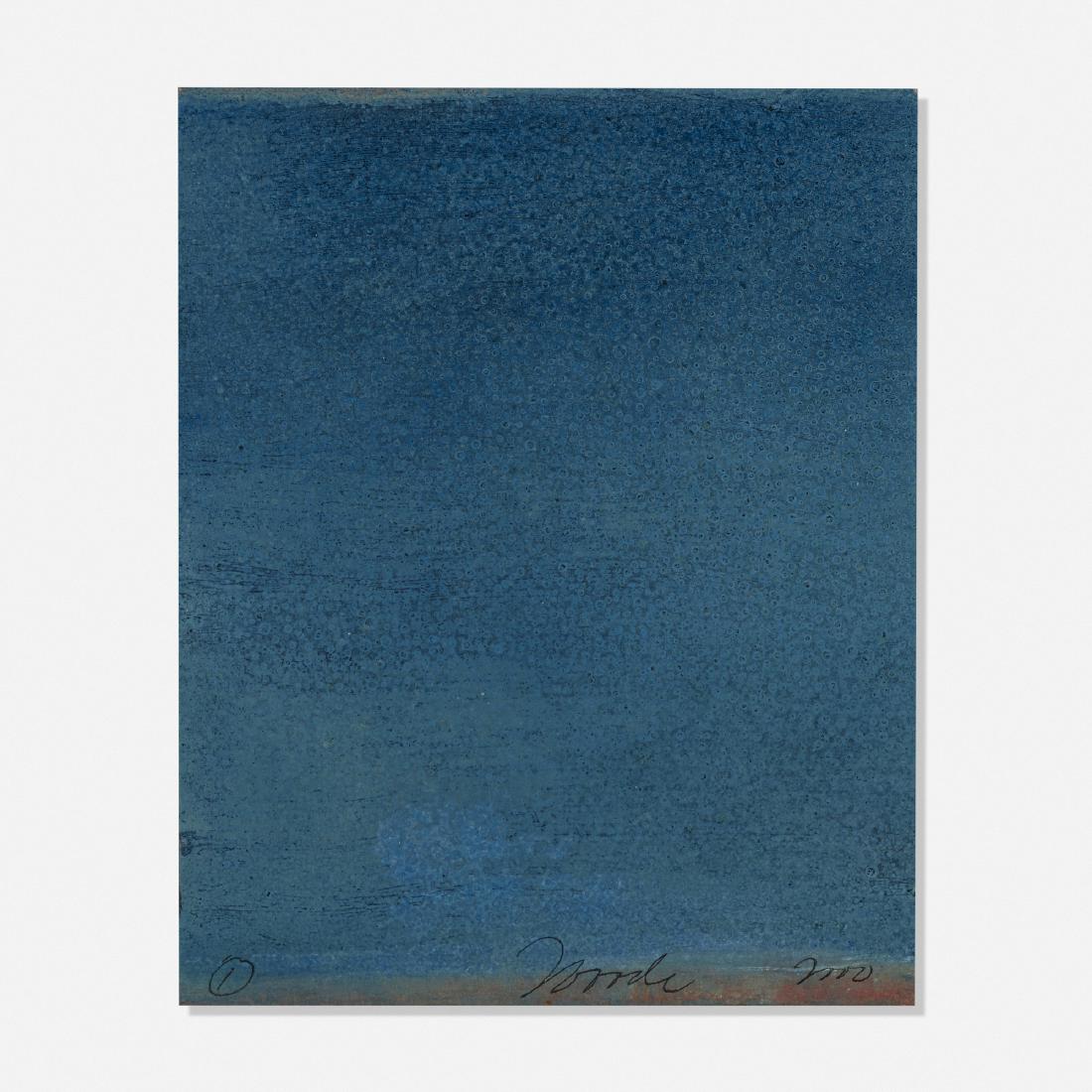 Joe Goode, Fukunishi 1: Joe Goode Fukunishi 1 2000oil on Uda paper10 h × 8 w in (25 × 20 cm) Signed, titled and dated to lower edge ‘1 Goode 2000'. Provenance: L.A. Louver, Venice, CA