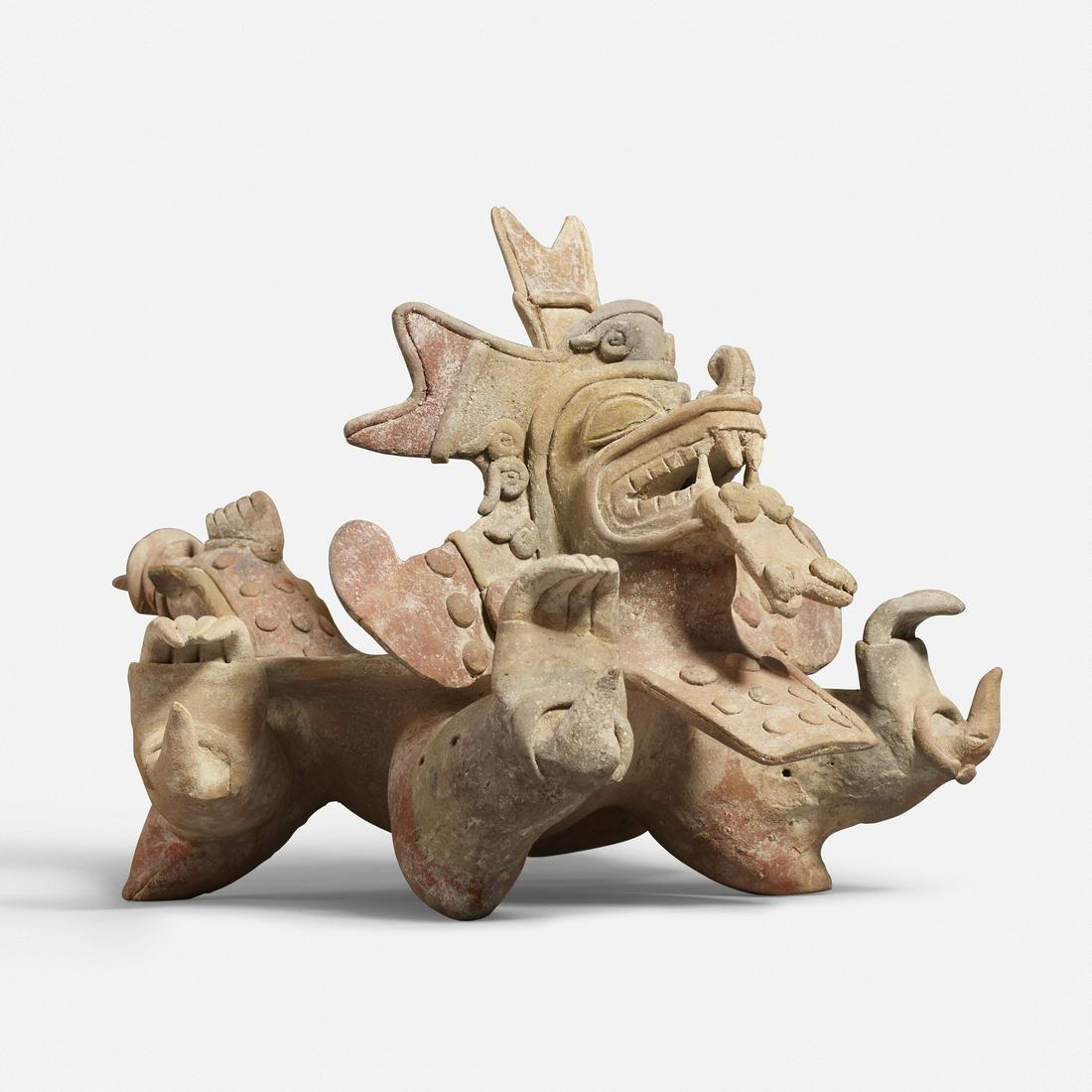 Modern, ritual vessel: Modern ritual vessel 20th Centuryearthenware12 w × 14 d × 9.75 h in (30 × 36 × 25 cm) Provenance: Norwood Gallery, Austin | Private Collection