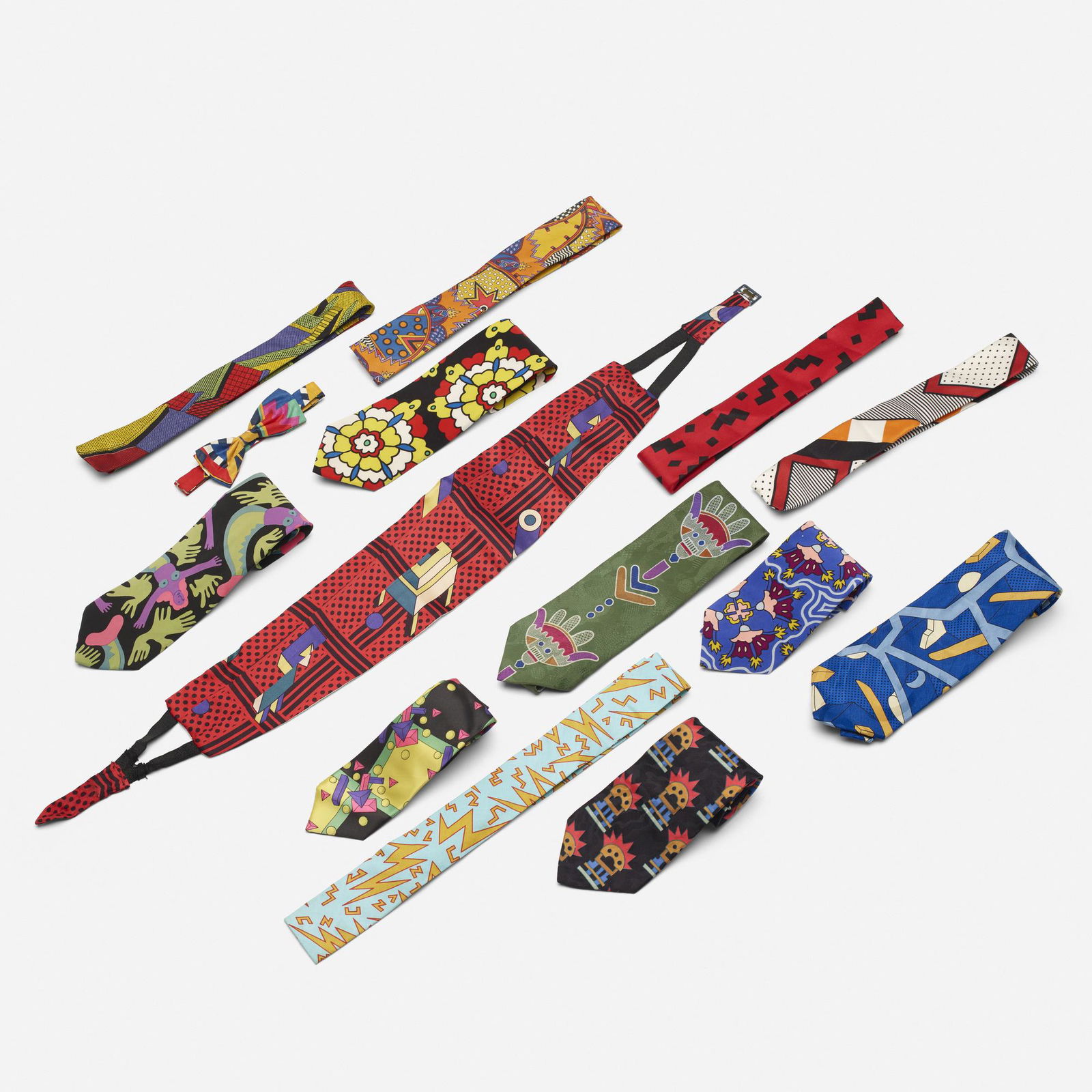 Memphis, collection of fourteen ties (1 of 4)