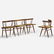 George Nakashima, Grass-Seated chairs, set of four - 2