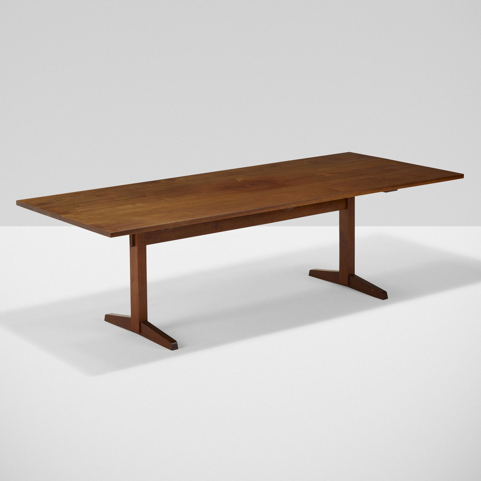 Nakashima, Trestle dining table Oct 24, 2019 Wright in IL
