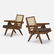 Pierre Jeanneret, lounge chairs, Chandigarh, pair
