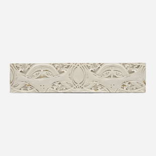 Louis Sullivan, architectural fragment: Louis Sullivan architectural fragment from the Schlesinger & Mayer Store, Chicago Northwestern Terra Cotta CompanyUSA, 1899cast and glazed terracotta26 w × 4 d × 5.5 h in (66 × 1