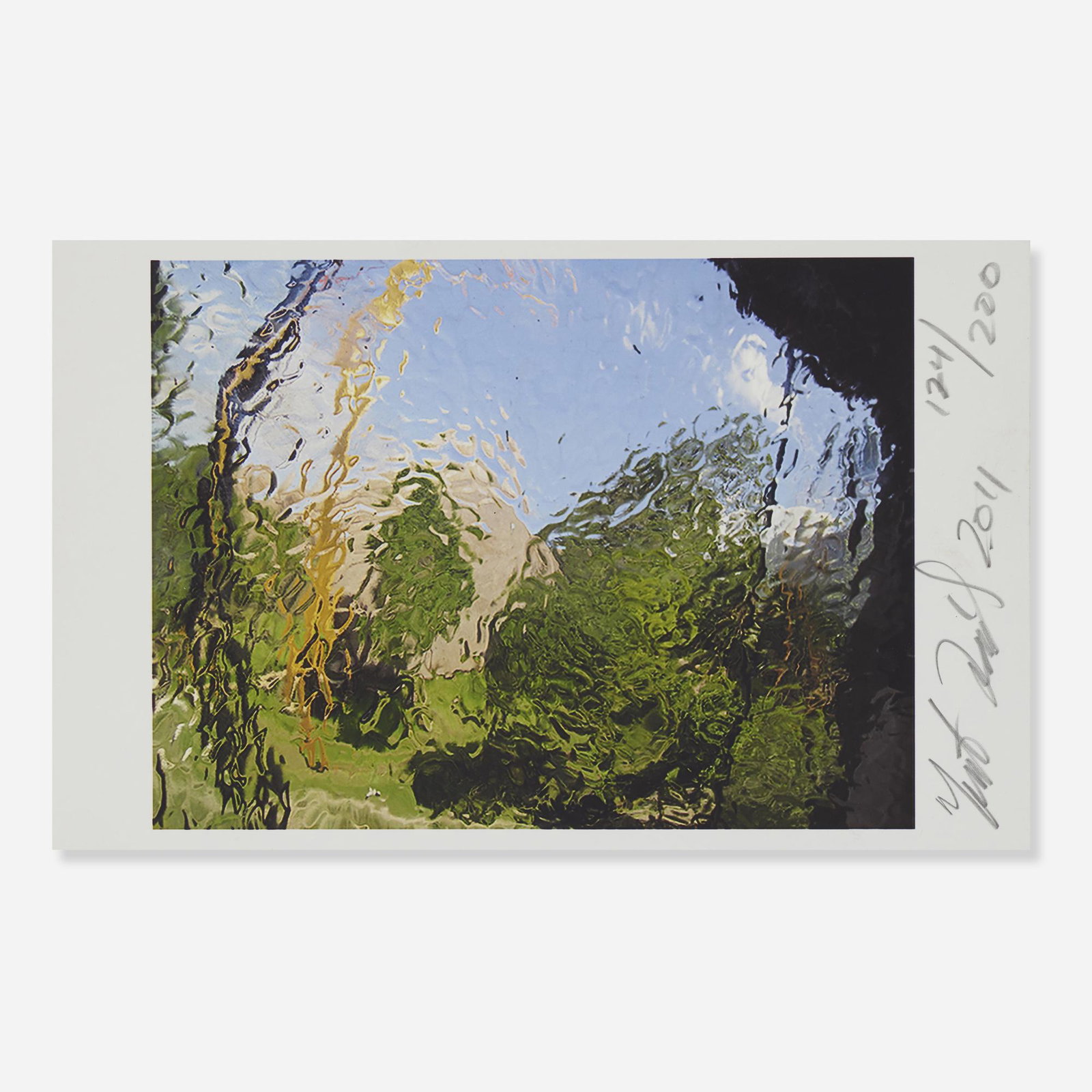 Teresita Fernandez, Kapal Bambu: Teresita Fernandez Kapal Bambu 2011 chromogenic print 3 h × 5 w in (8 × 13 cm) Signed, dated and numbered to right edge 'Teresita Fernandez 2011 124/200'. This work is number 124 from t