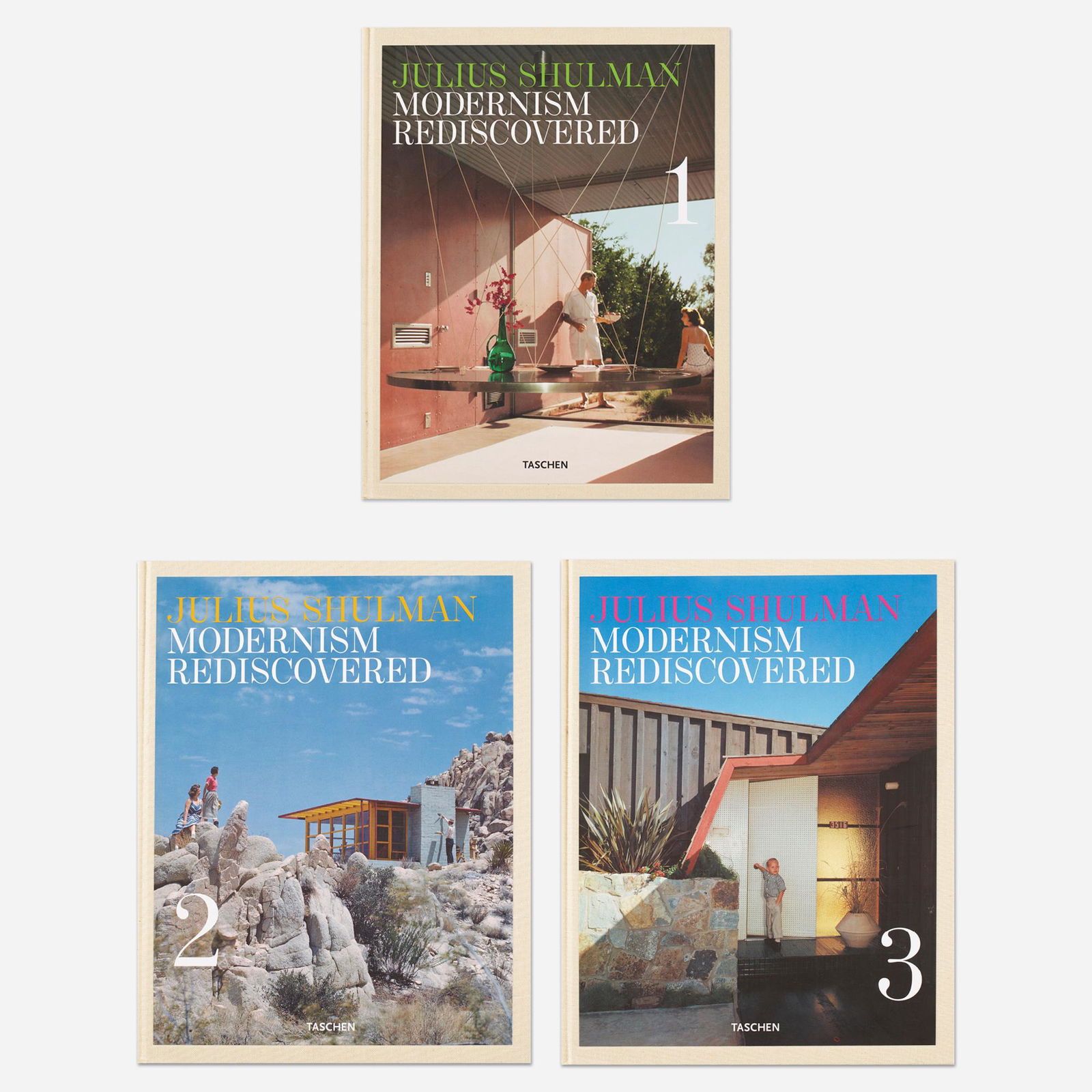 Julius Shulman: Modernism Rediscovered: Julius Shulman: Modernism Rediscovered, three volume set Provenance: Collection of Michael and Gabrielle Boyd Complete Lot Details Julius Shulman: Modernism Rediscovered Juliu