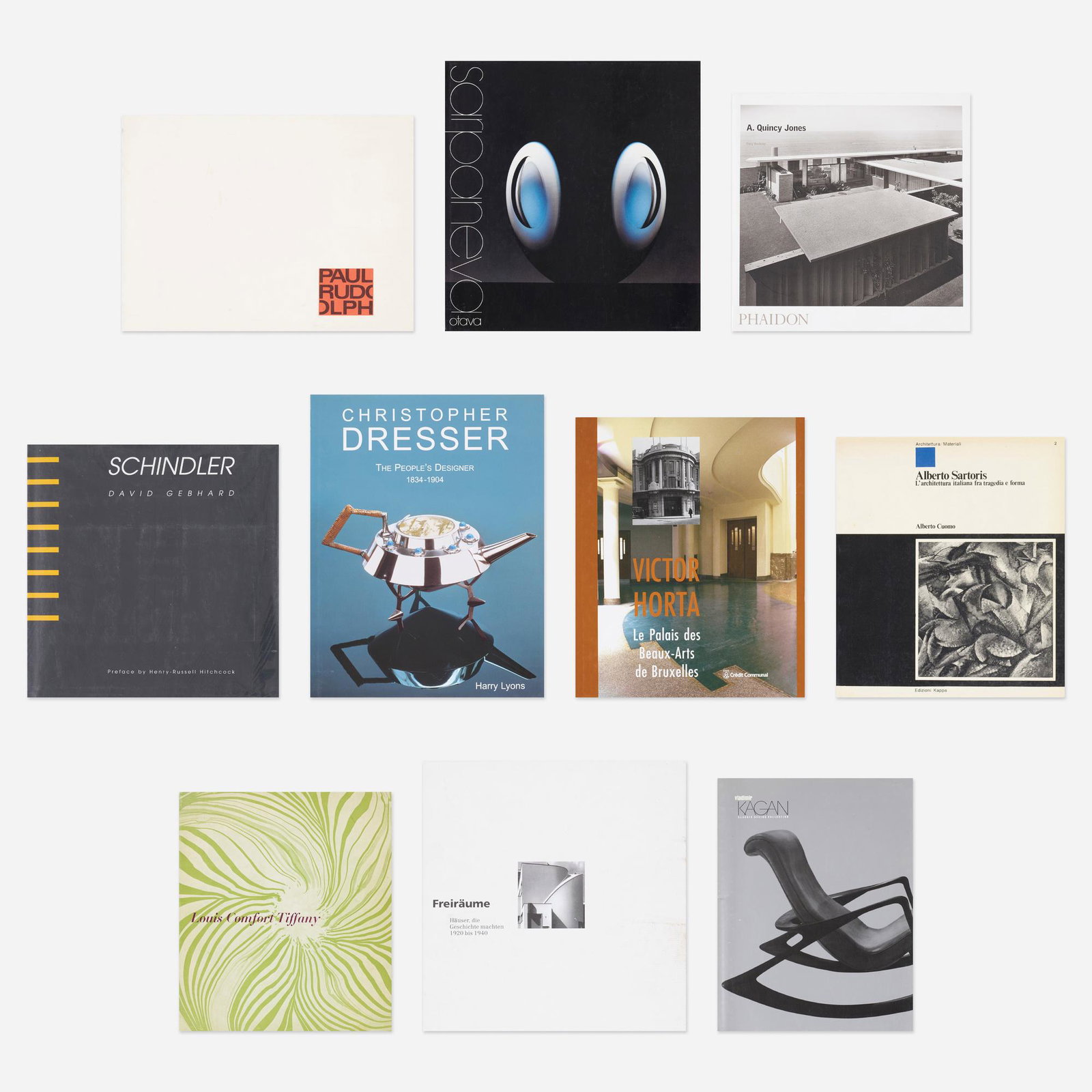 Architecure and Design survey, thirty-five: Architecure and Design survey, thirty-five Provenance: Collection of Michael and Gabrielle Boyd Complete Lot Details Ruhlmann, Editions du Regard, 1987. 96 pages, Hardcover wi