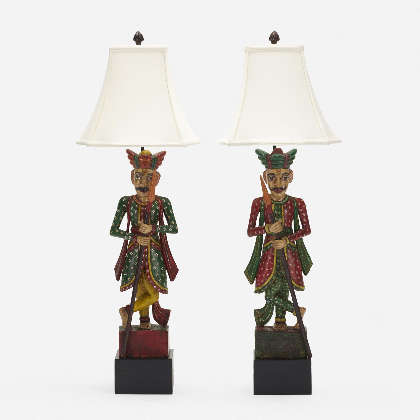 Tony Duquette, table lamps, pair (1 of 1)