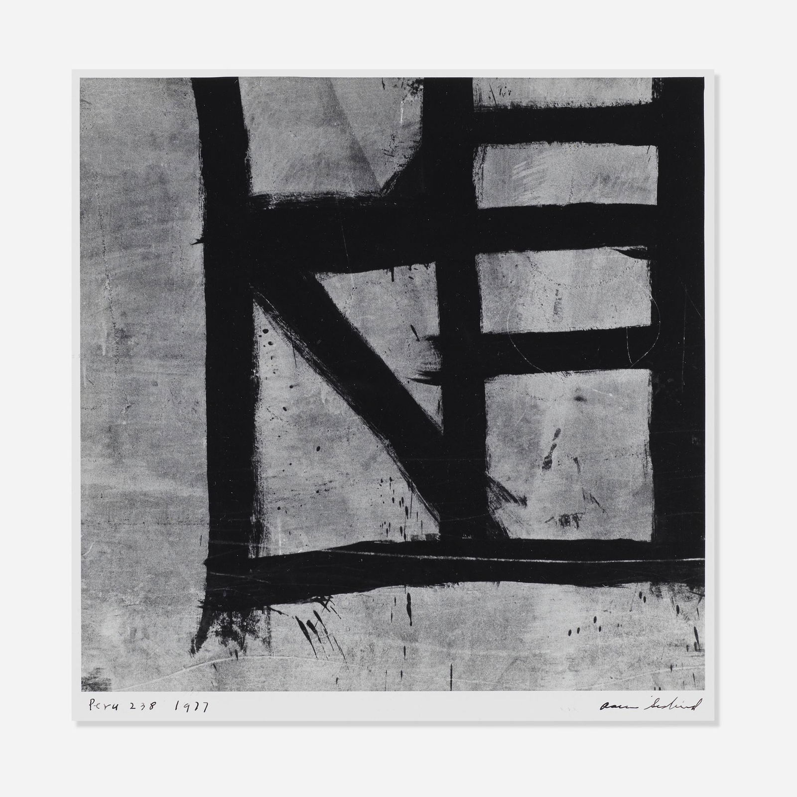 Aaron Siskind, Peru 238 (1 of 1)