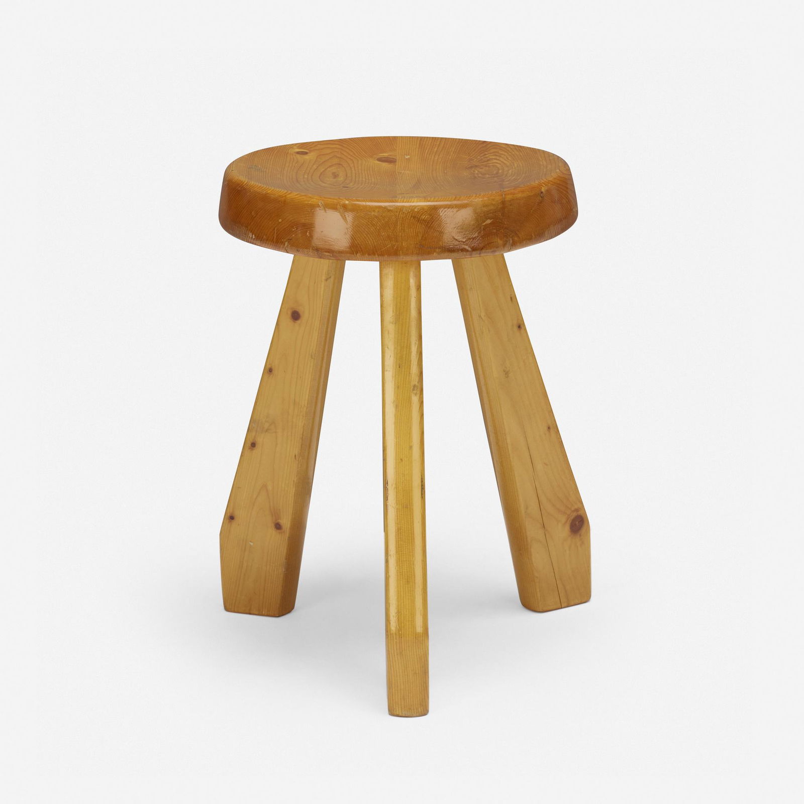 Charlotte Perriand, stool from Les Arcs, Savoie (1 of 1)