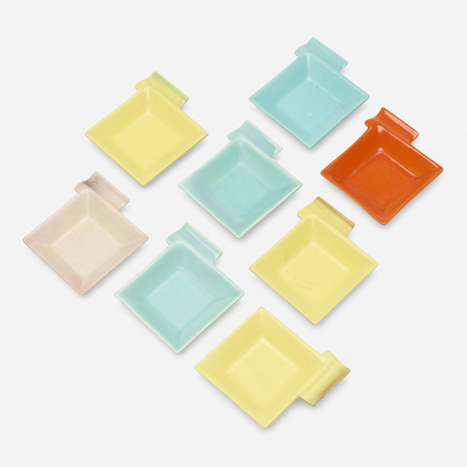 Margarete Heymann-Marks, collection of eight ashtrays (1 of 1)