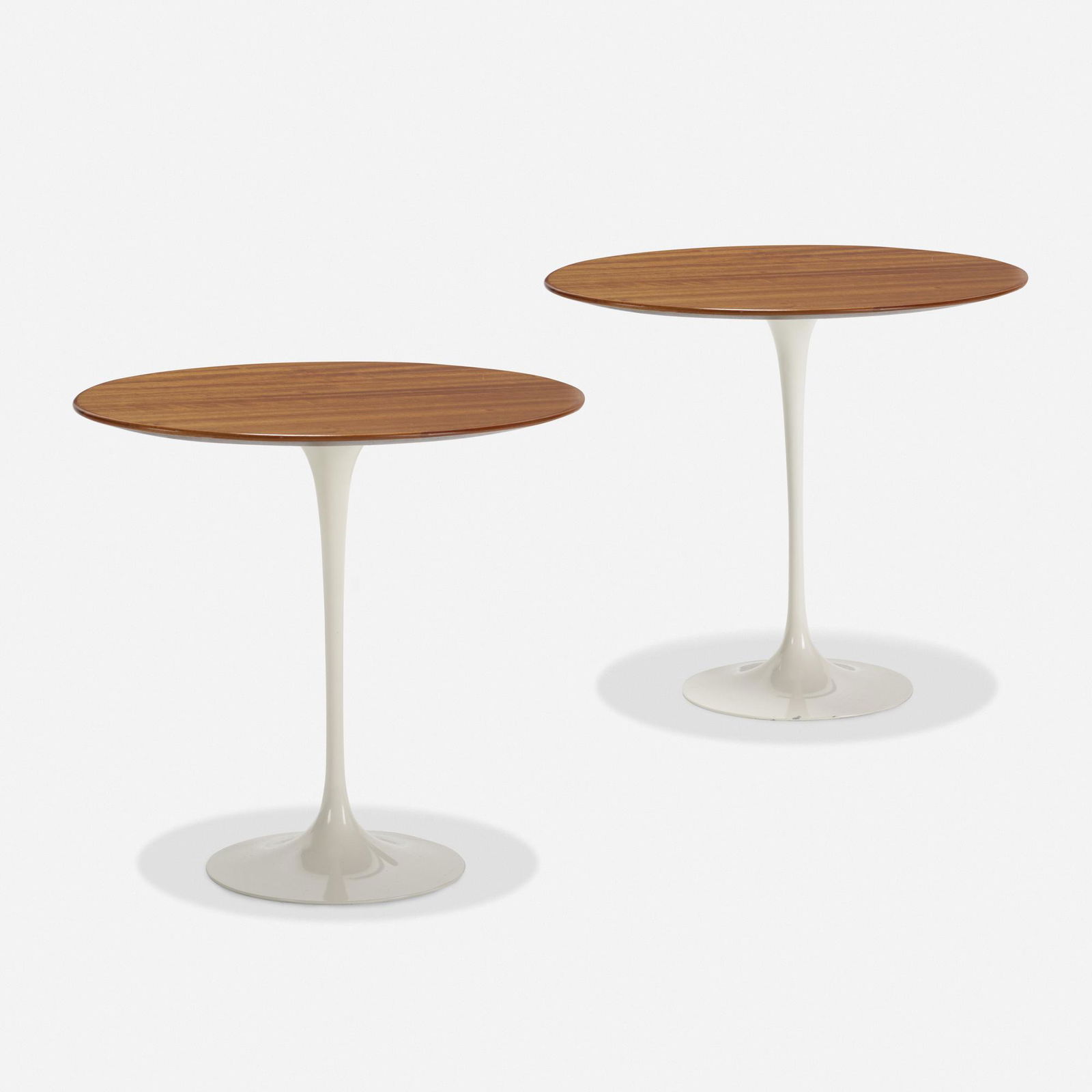 Eero Saarinen, occasional tables model 161M, pair (1 of 1)