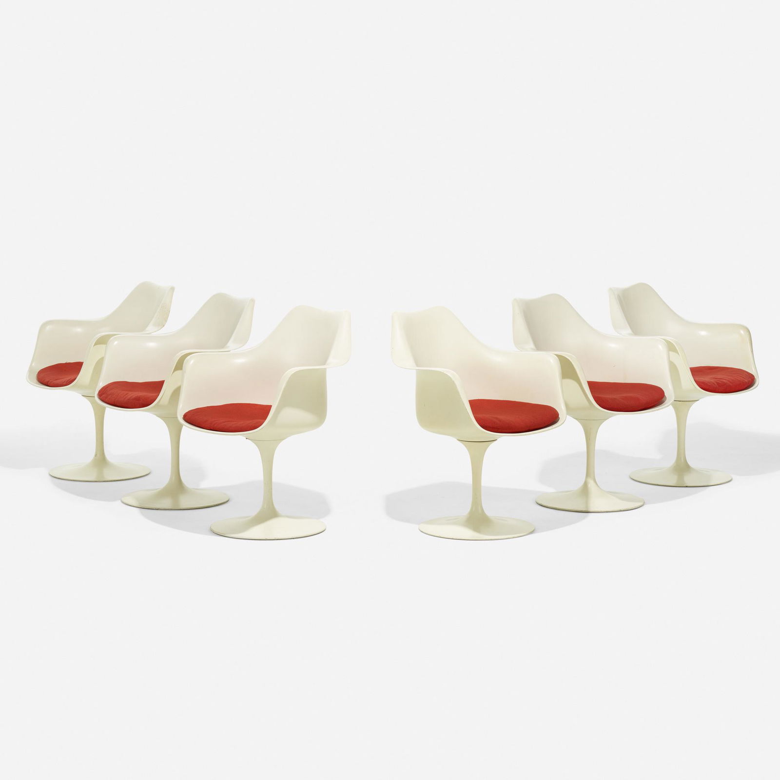 Eero Saarinen, Tulip armchairs model 150, set of six (1 of 1)