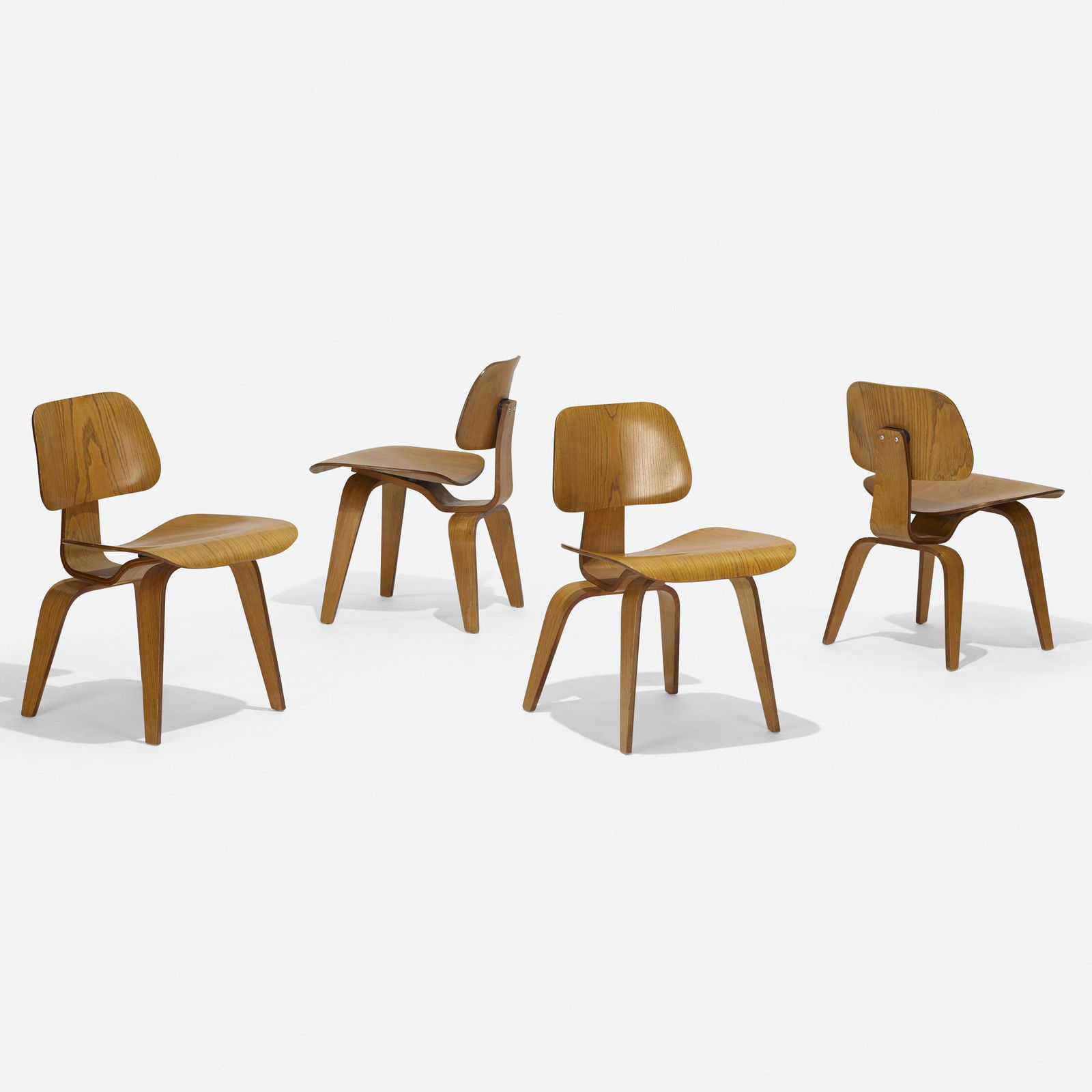 Charles and Ray Eames, DCWs, set of four (1 of 3)