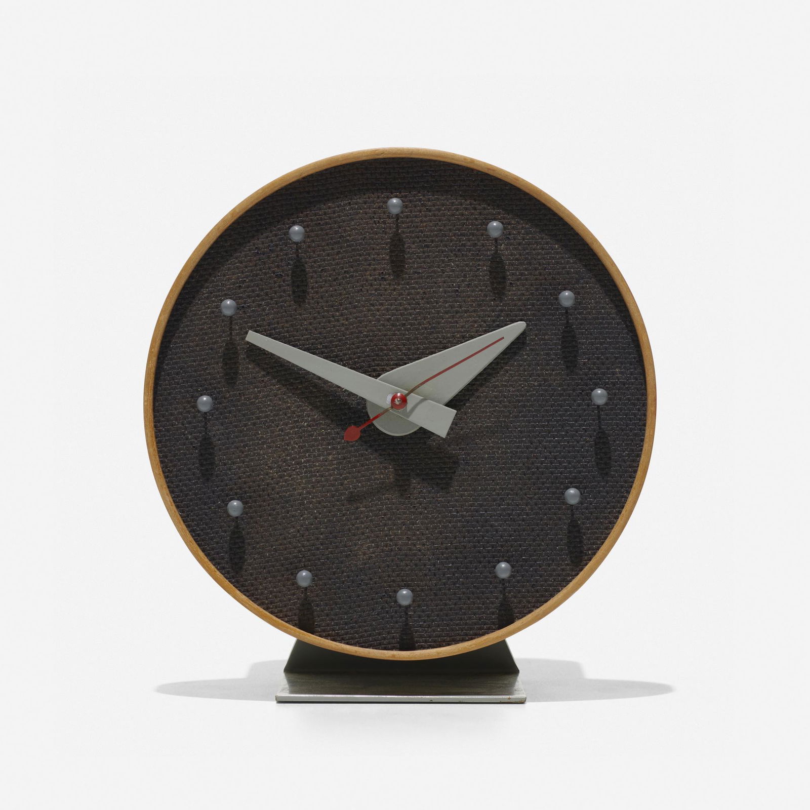 George Nelson & Associates, Masonite table clock (1 of 3)