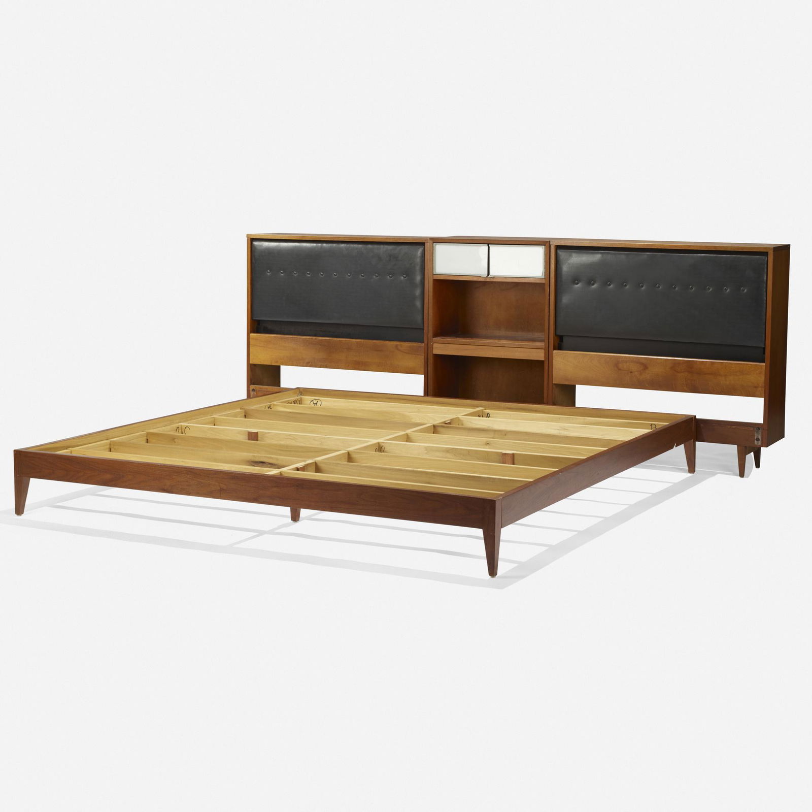 George Nelson & Associates, headboard, model 4646 (1 of 3)