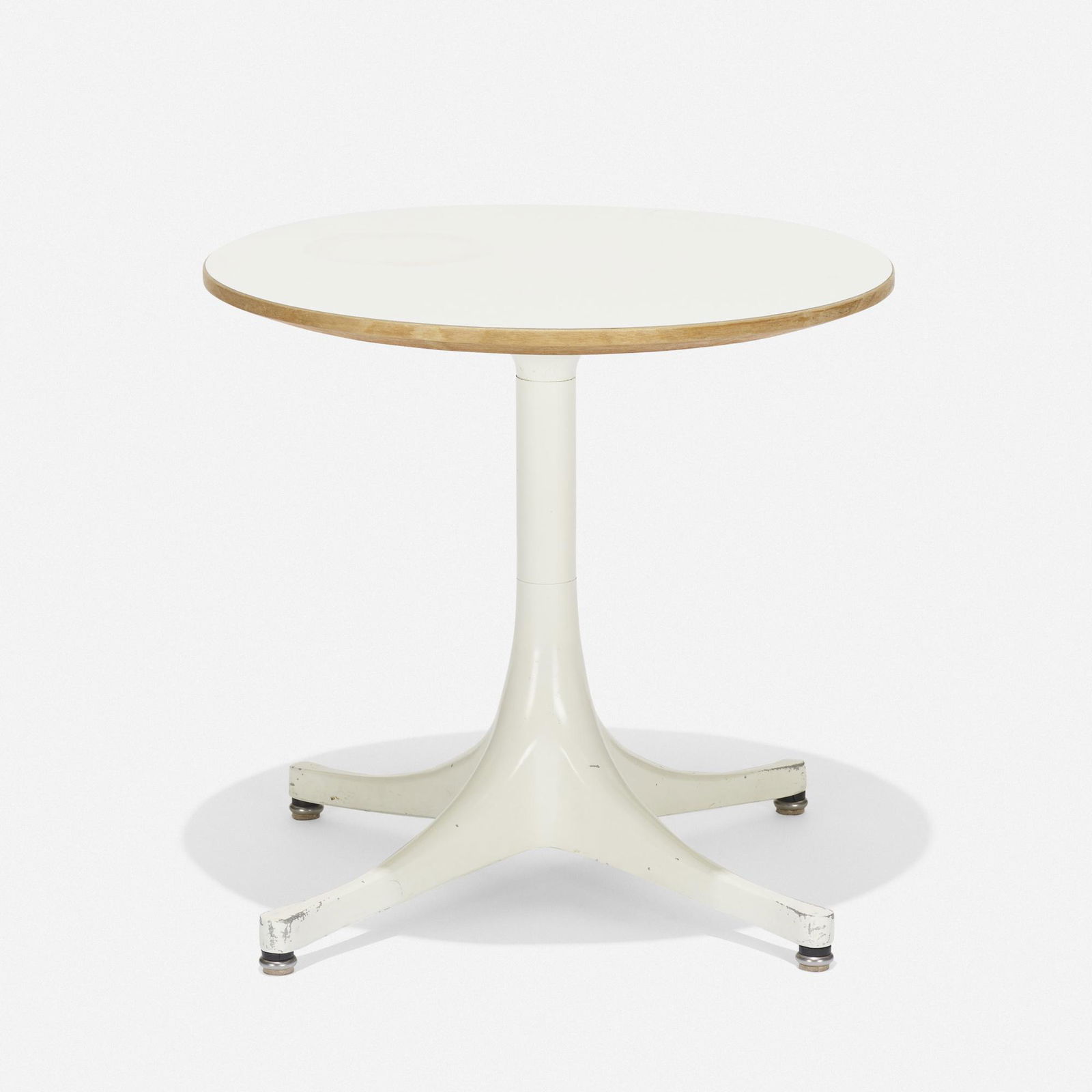 George Nelson & Associates, pedestal occasional table (1 of 2)