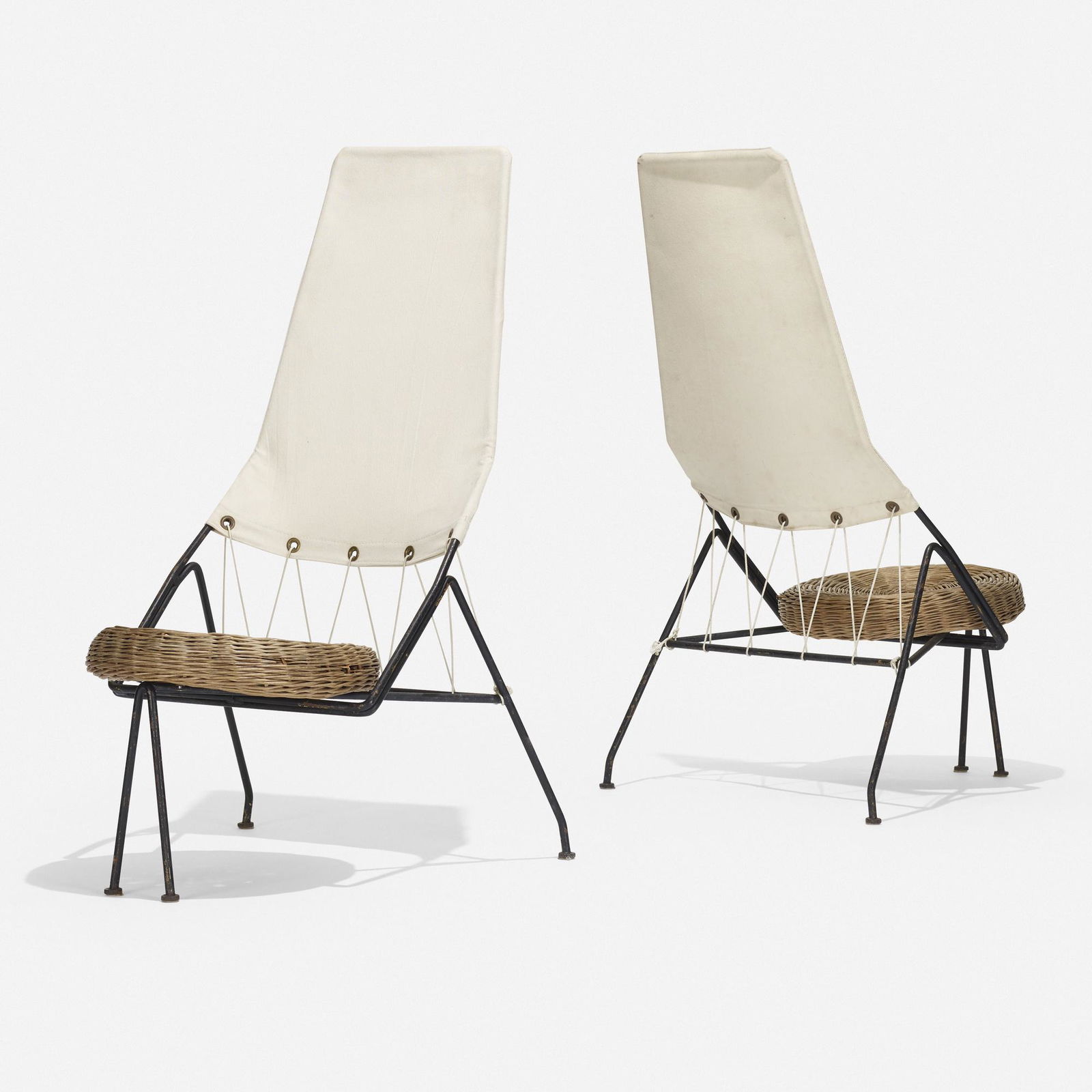 Tony Paul, lounge chairs, pair (1 of 3)