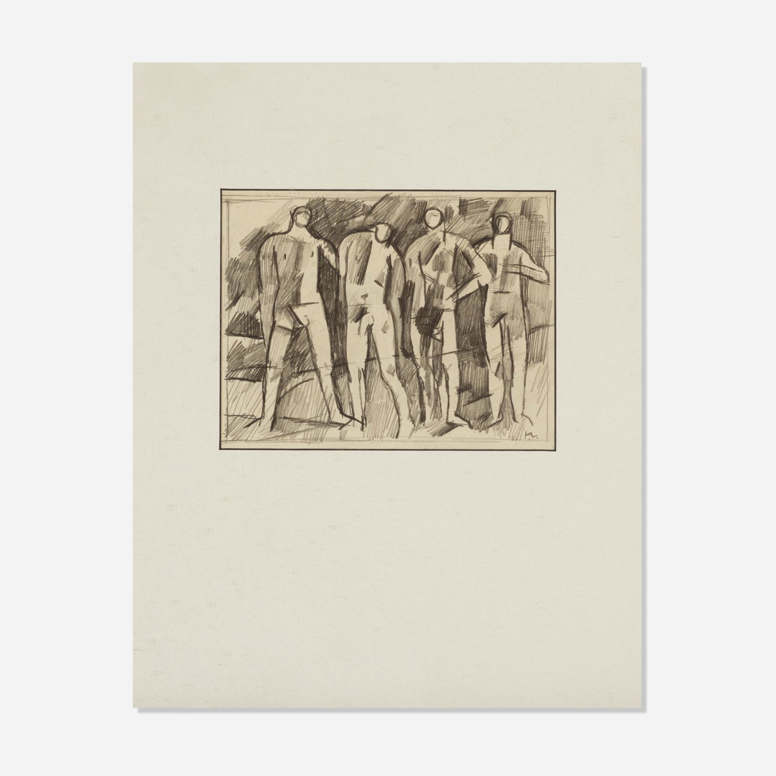 Keith Vaughan, Four Men (1 of 1)