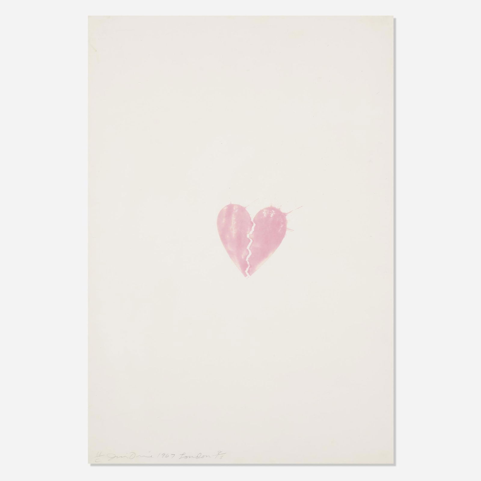 Jim Dine, Broken Heart (1 of 1)