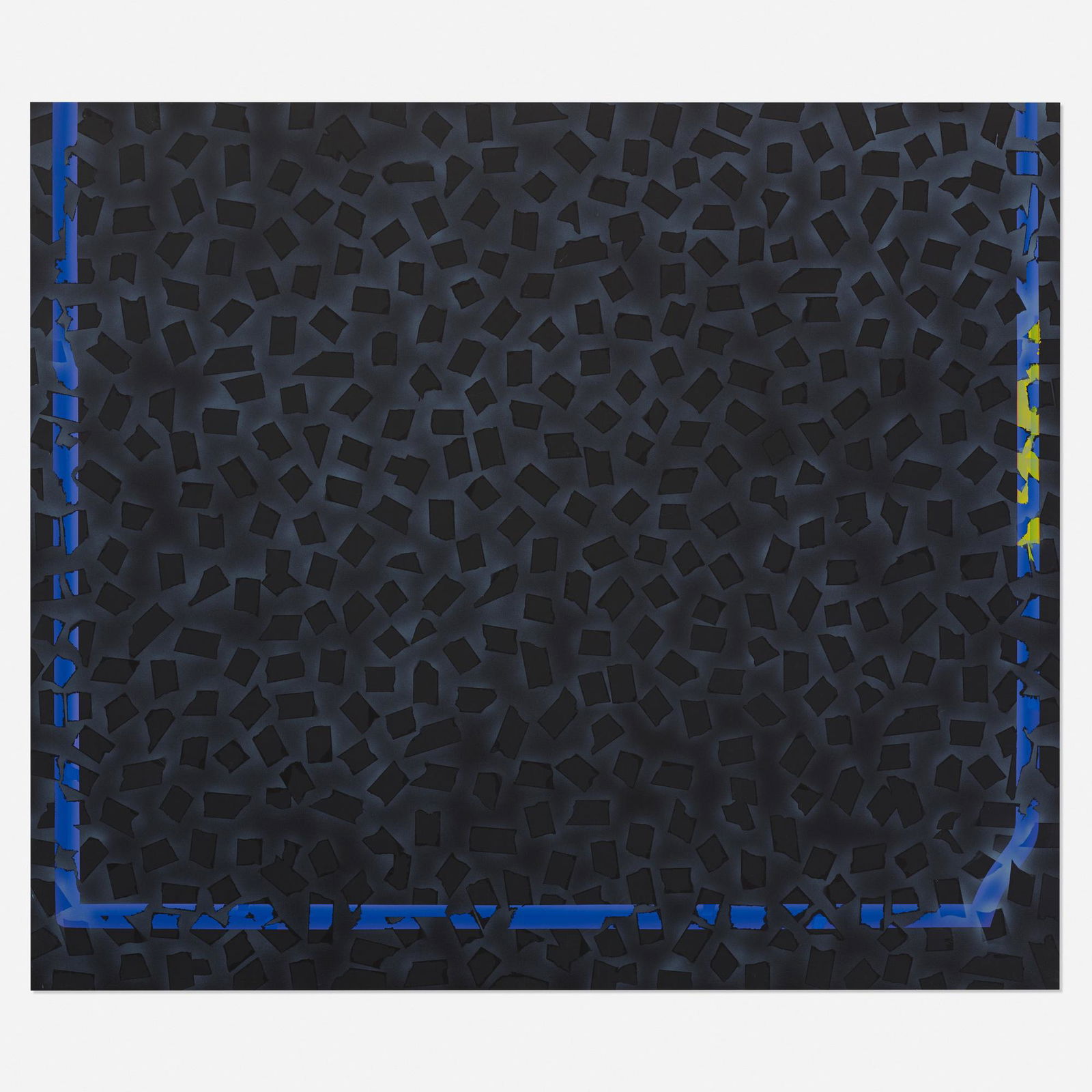 Frank Roth, China: Frank Roth China 1971acrylic on canvas72 h × 84 w in (183 × 213 cm) Signed, titled and dated to verso 'Frank Roth July 1971 China'. Provenance: Martha Jackson