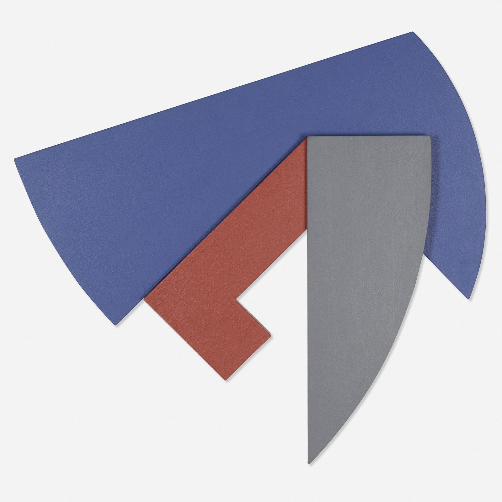 John Pearson, Circle & Section: Jason High: John Pearson Circle & Section: Jason High 1981acrylic on canvas over board33.5 h × 37 w × 2.5 d in (85 × 94 × 6 cm) Signed, titled and dated to verso 'John Pearson 81 Circ