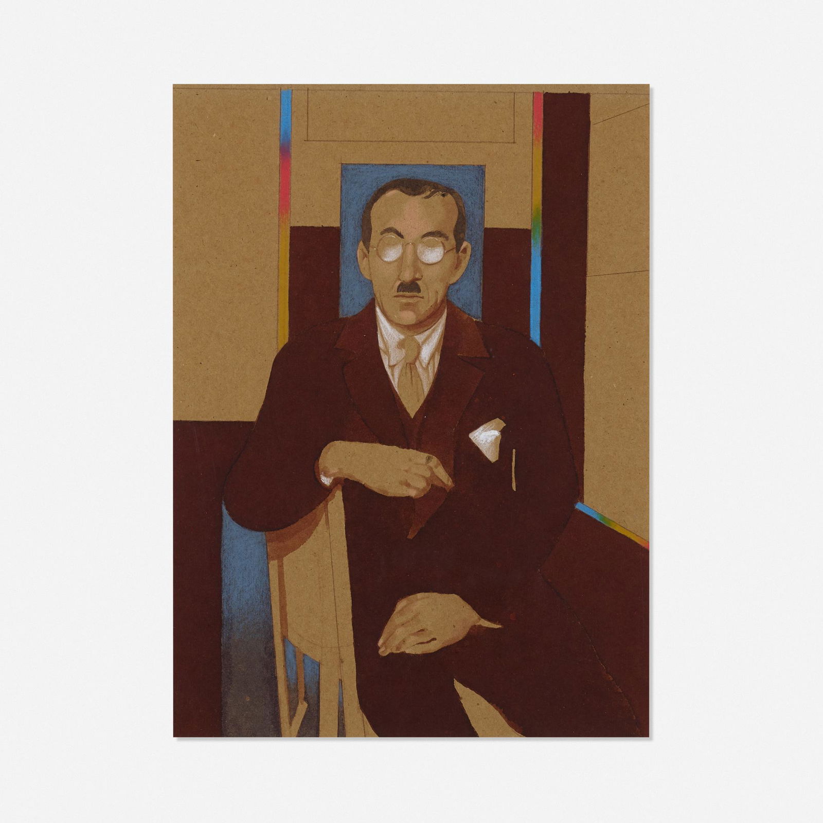 Milton Glaser   Piet Mondrian, original art for (1 of 1)