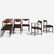 Torbjorn Afdal, Darby dining chairs, set of eight