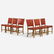 Fritz Hansen, dining chairs, set of six