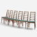 Niels Koefoed, Lis dining chairs, set of six