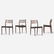 Niels O. Moller, dining chairs, set of four