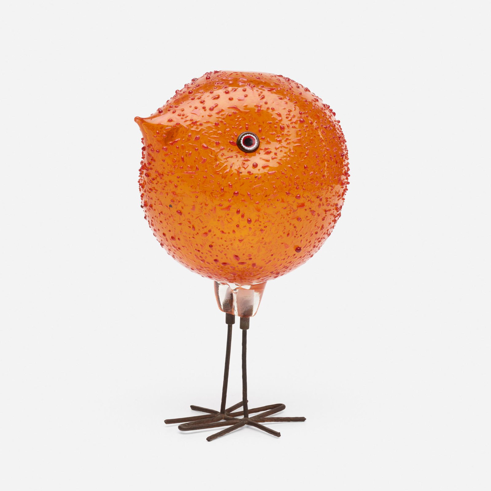 Alessandro Pianon, Pulcini: Alessandro Pianon Pulcini Vistosi Italy, c. 1963 glass, copper Literature: 20th Century Murano Glass, Heiremans, fig. 210 illustrates series Murano: Glass from the Olnick