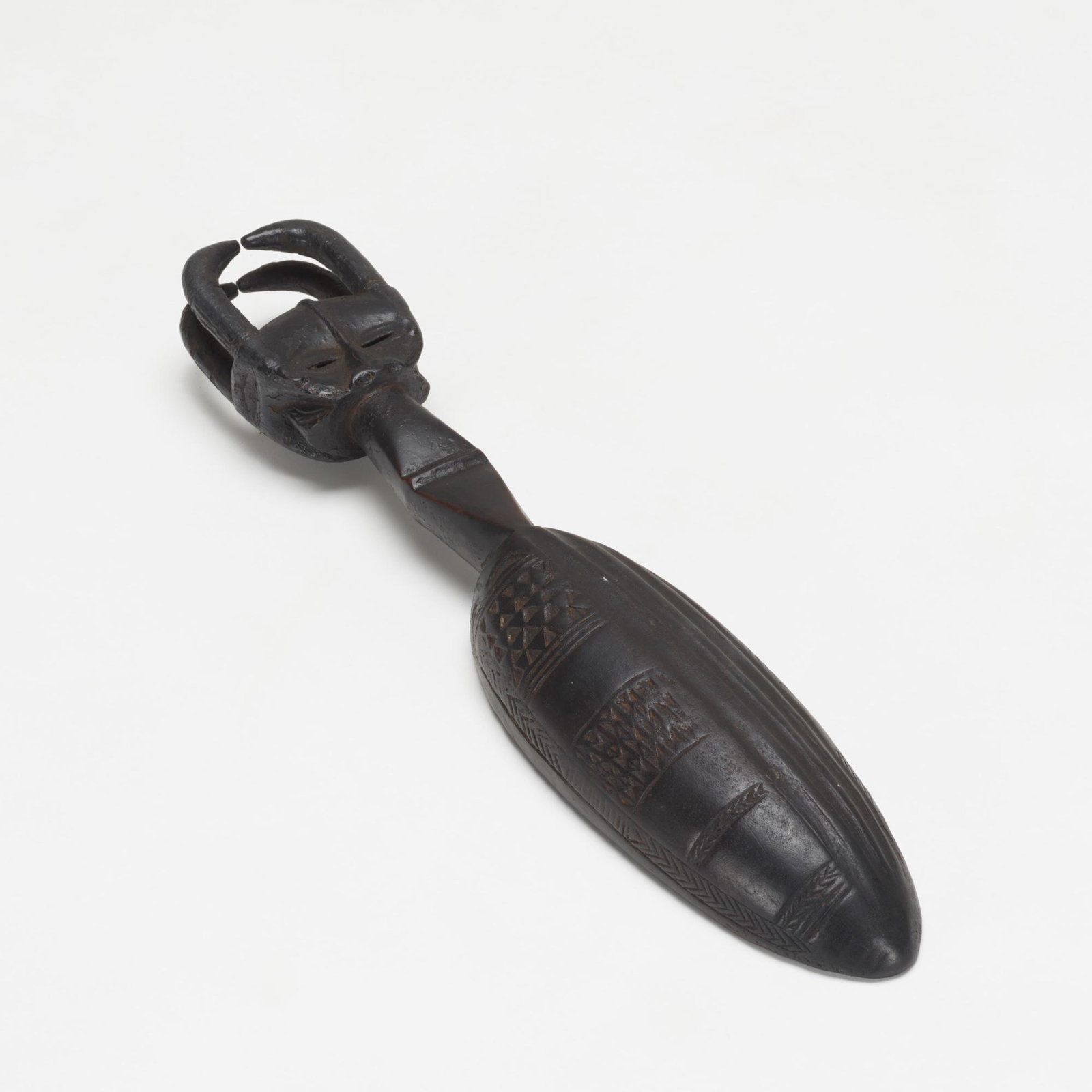 Dan artist, Wakemia (ceremonial ladle): Dan artist Wakemia (ceremonial ladle) Liberia/Cote d'Ivoire, early 20th century carved wood 4 w × 2 d × 19 h in (10 × 5 × 48 cm) Provenance: Margaret Webste