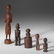 African, collection of five figures