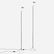 Achille Castiglioni, Bibip floor lamps, set of two