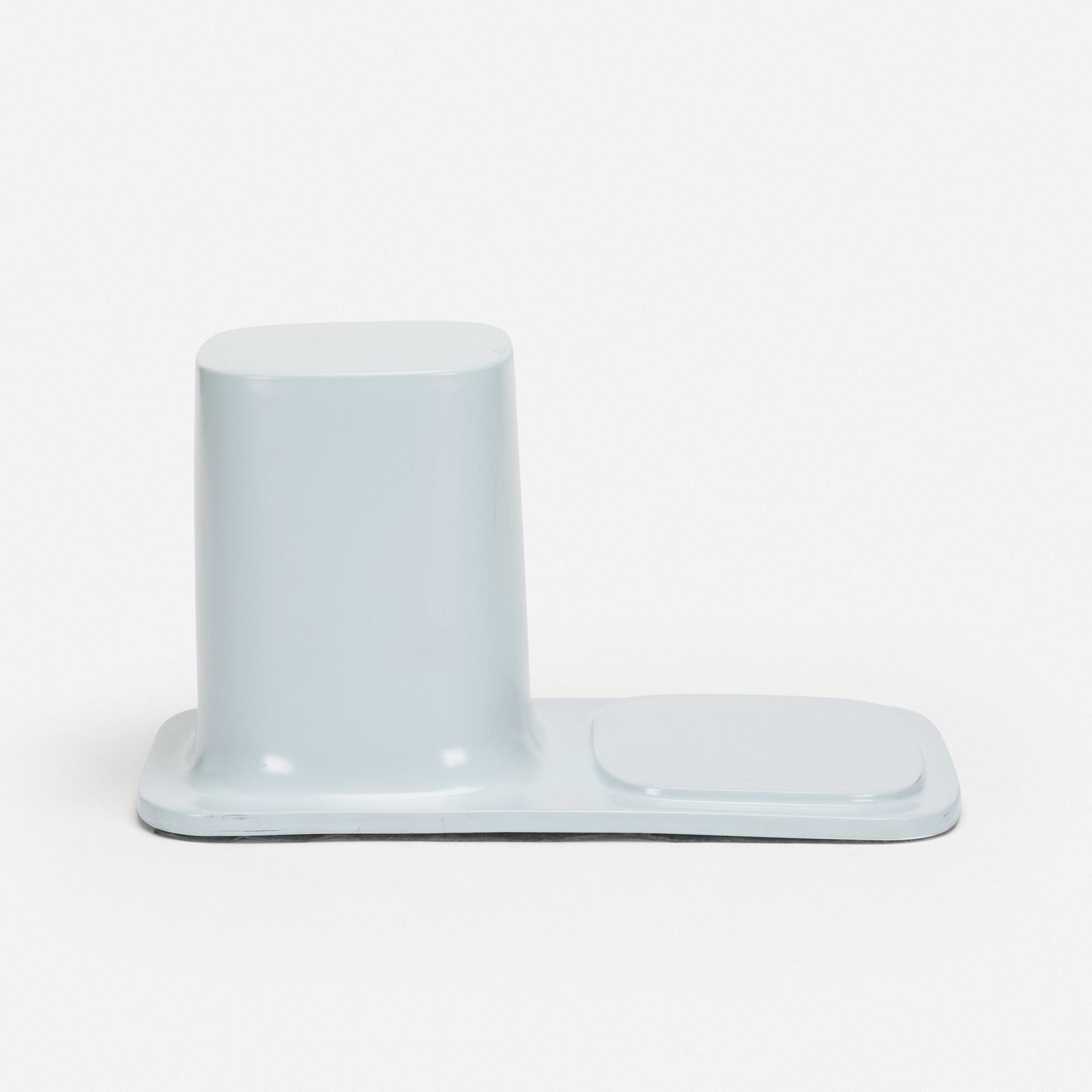 Scott Laughton, Situ stool: Scott Laughton Situ stool Canada, 2002 plastic, foam 17.75 w × 32.5 d in (45 × 83 cm)