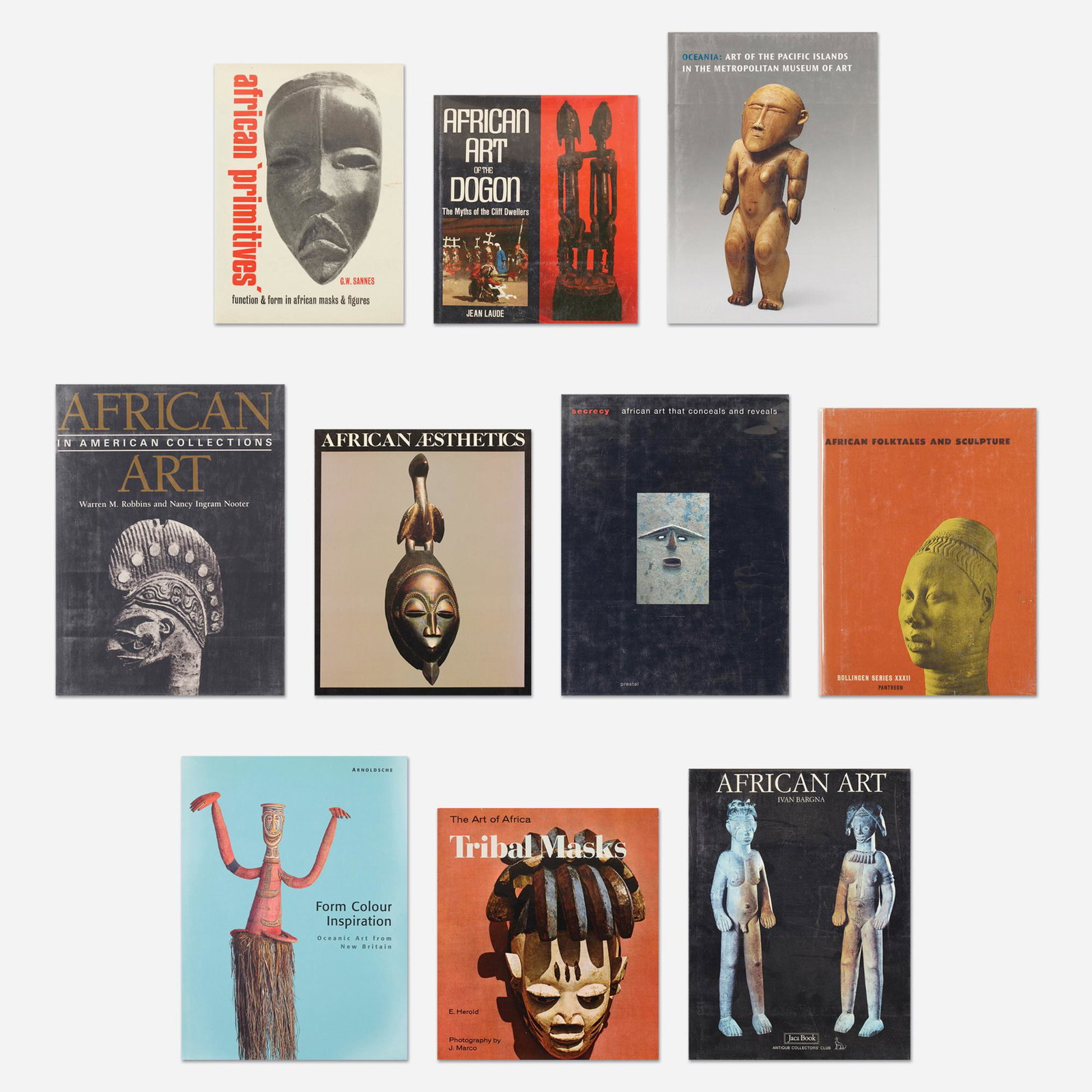African and Oceanic Art survey, thirty-two: African and Oceanic Art survey, thirty-two Complete Lot Details The Art of Central Africa: Sculpture and Tribal Masks William Fagg, The New American Library, 1967. 24 pages, Softcover. Afr